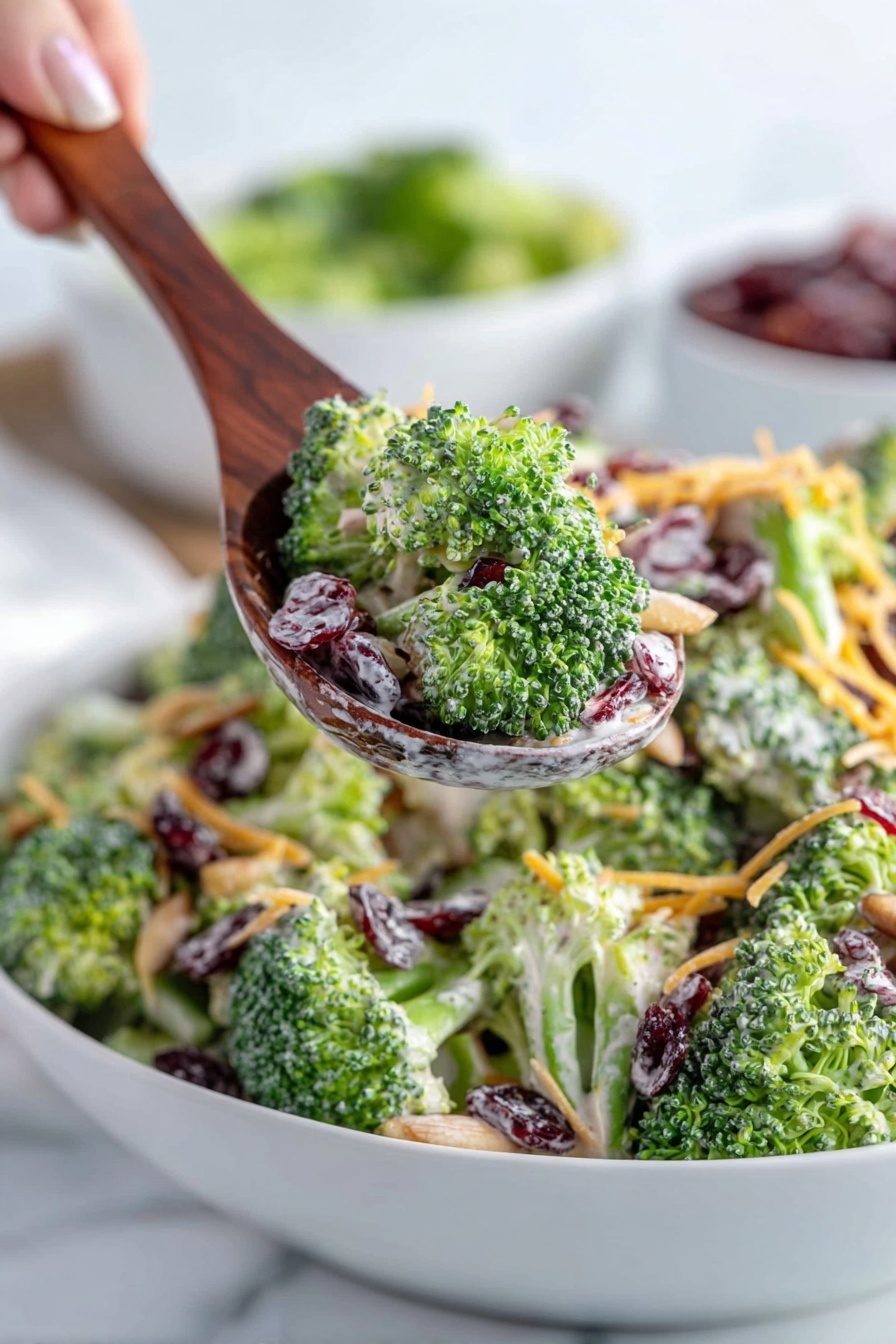 Broccoli Salad - Serving Suggestion