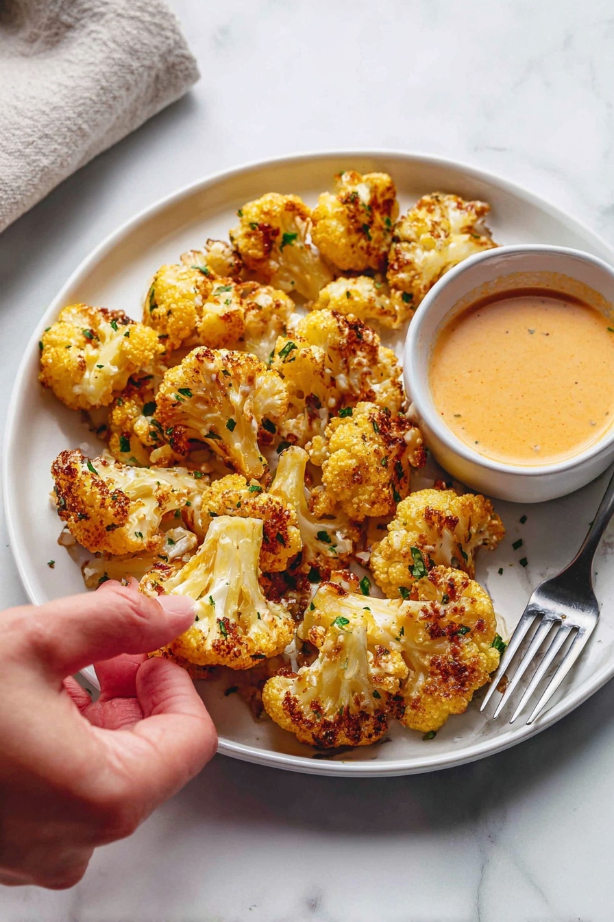 cauliflower without breading - Serving Suggestion