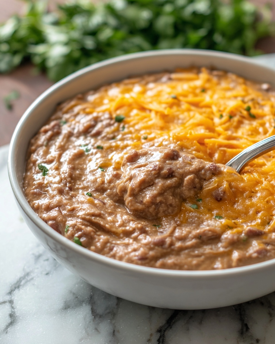 Instant Pot refried beans - Serving Suggestion