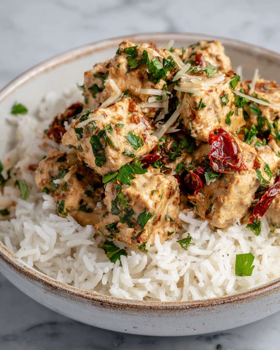 Sun-Dried Tomato Cashew Cream - Serving Suggestion