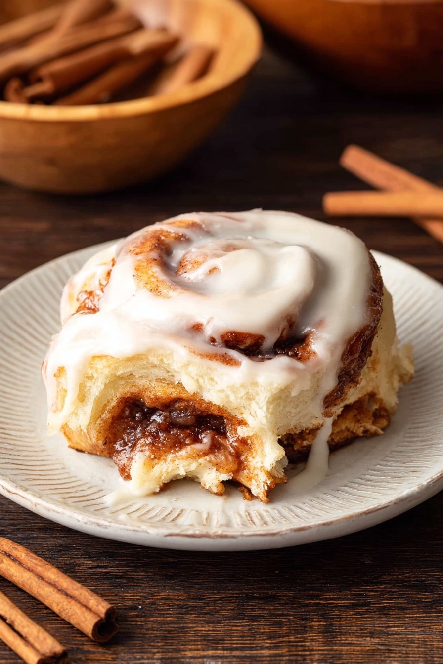 Cinnamon Rolls - Serving Suggestion