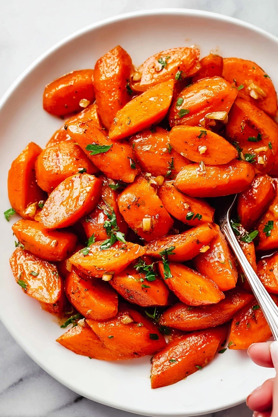 honey glazed carrots - Serving Suggestion