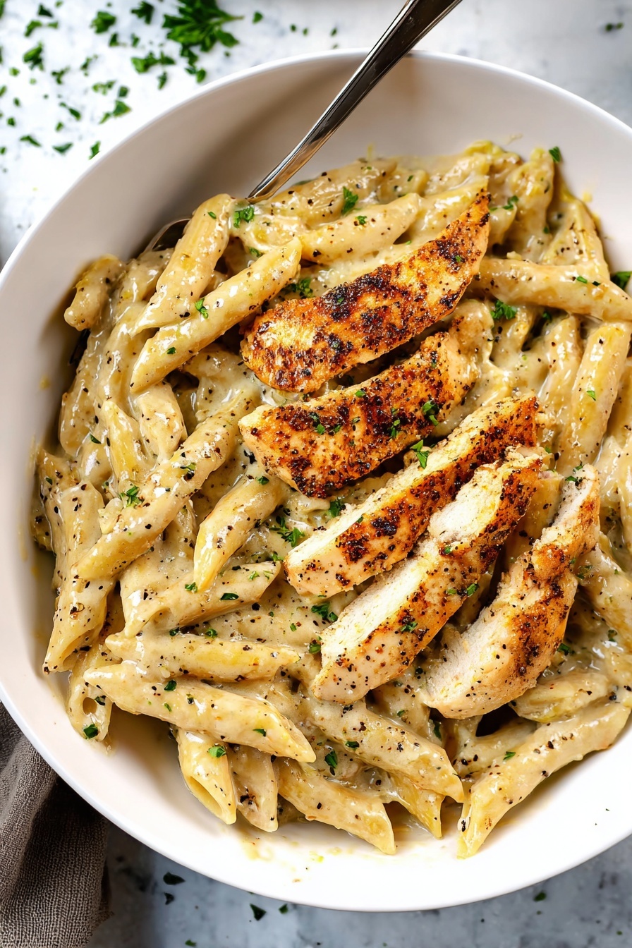 garlic parmesan chicken - Serving Suggestion