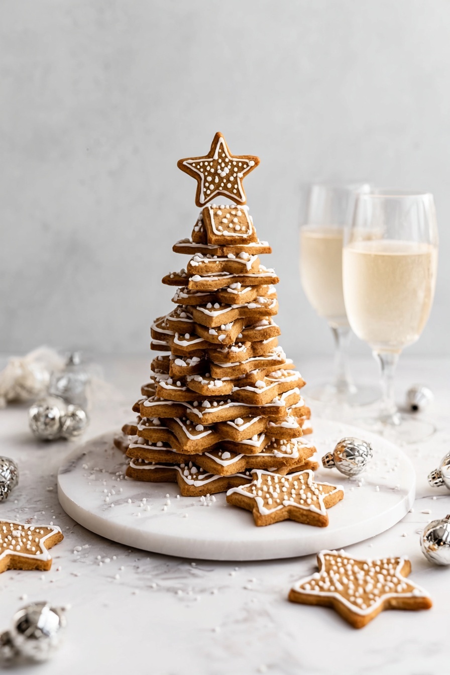 Festive Cookie Tree - Serving Suggestion