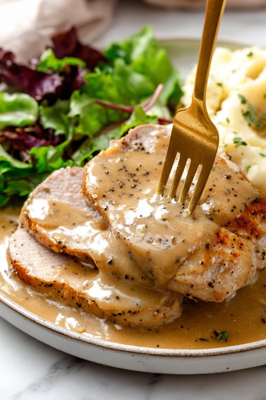 Turkey Gravy - Serving Suggestion