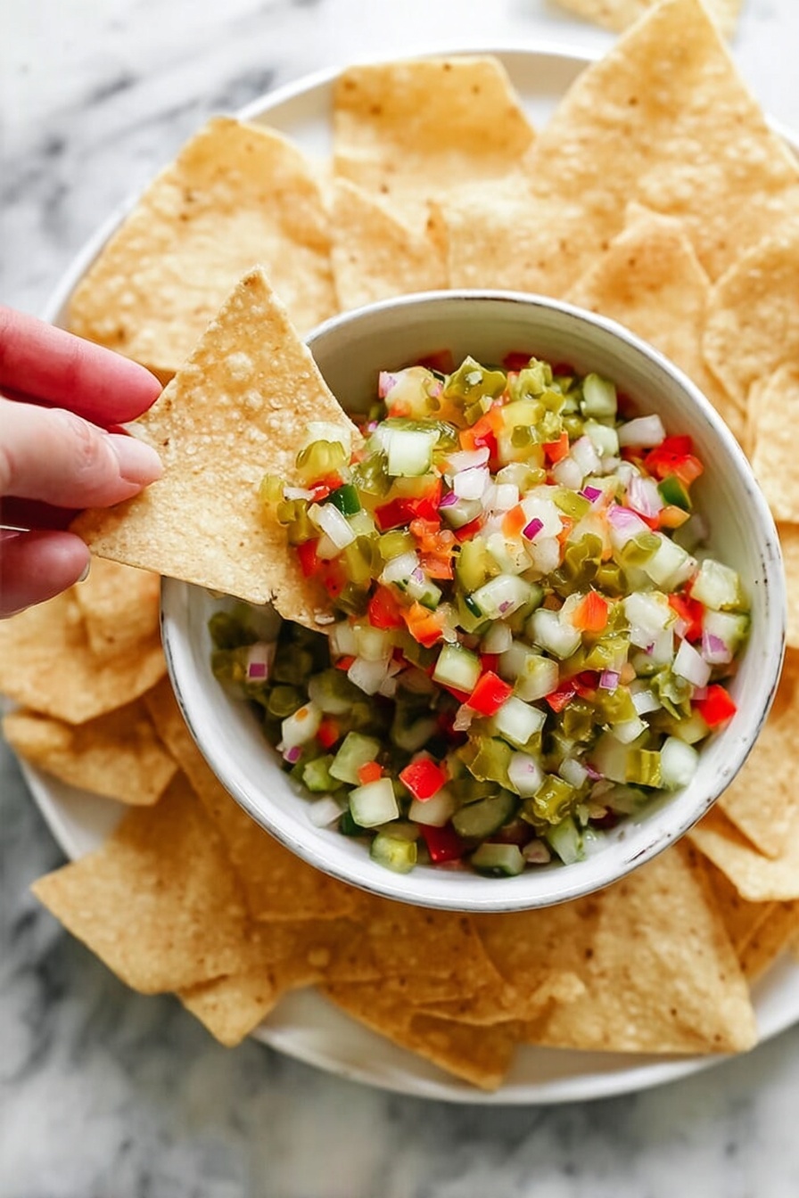 Pickle de Gallo - Serving Suggestion