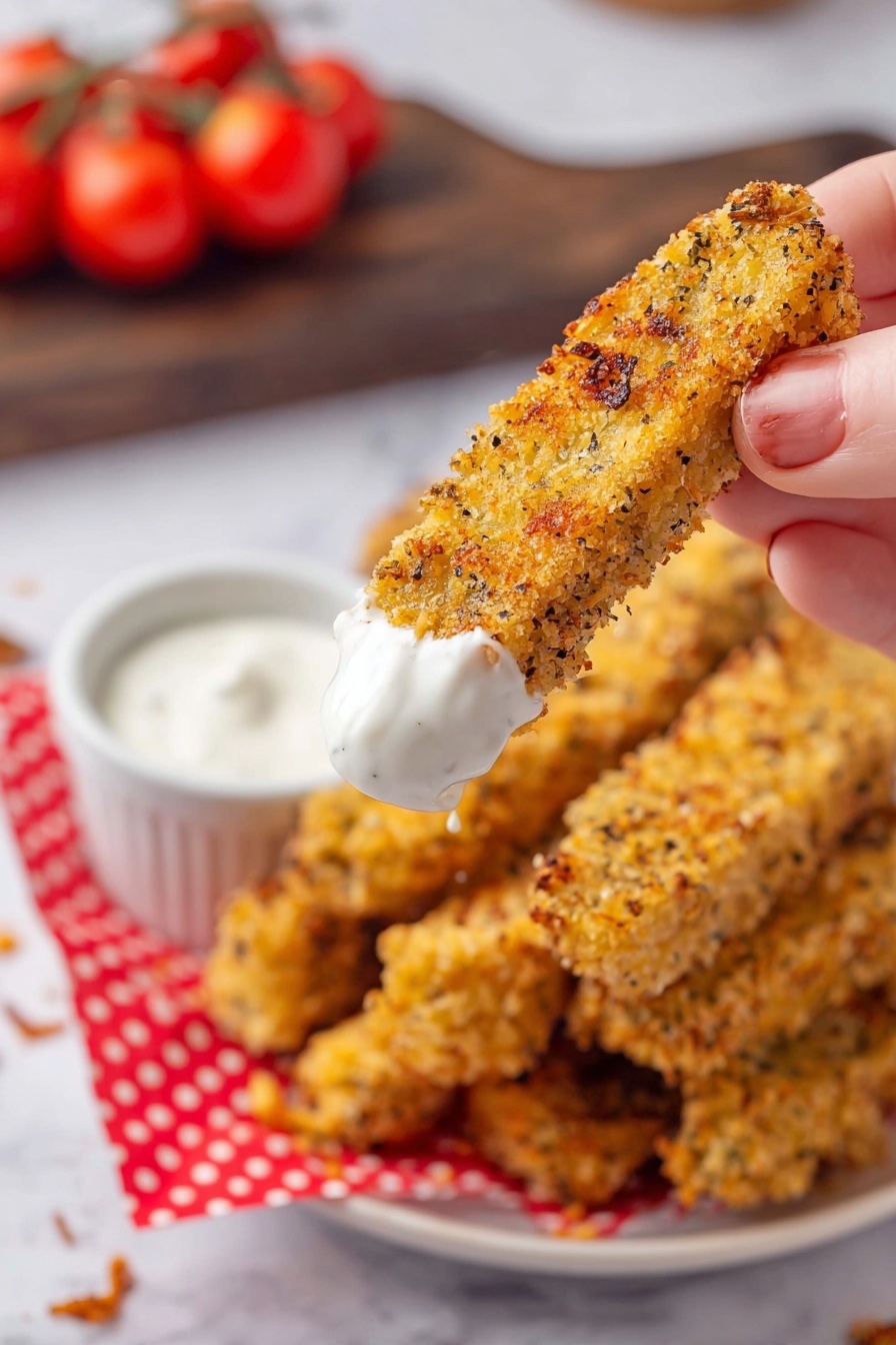 crispy pickles - Serving Suggestion