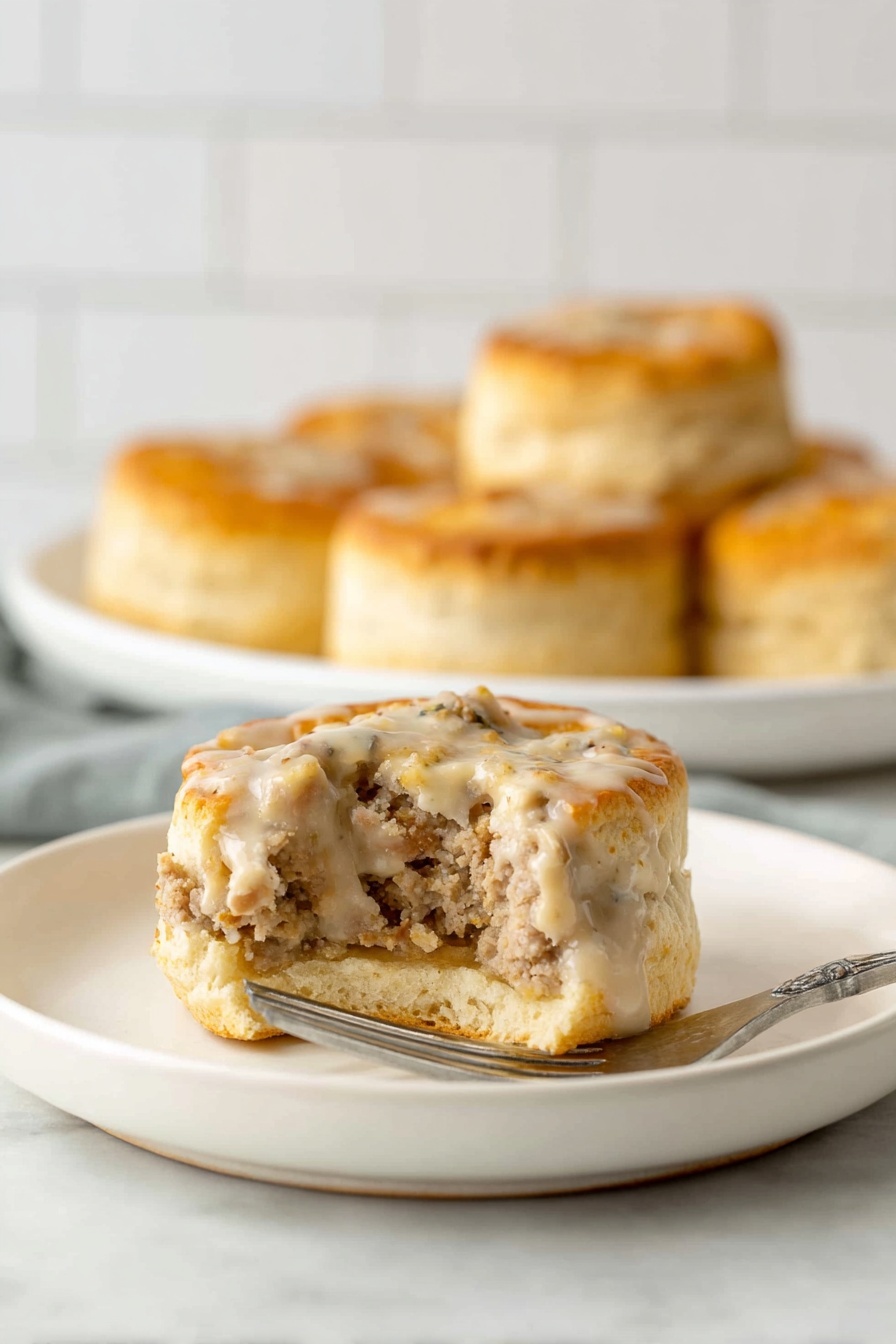 Cheddar Sausage Pinwheels - Serving Suggestion