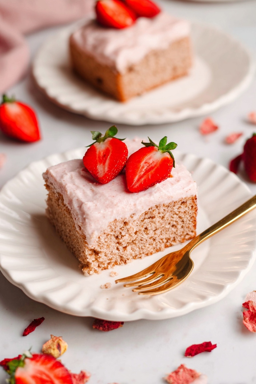 A wooden bowl filled with smooth, light pink batter that has tiny darker pink specks mixed evenly throughout. A metal whisk with a wooden handle is resting inside the bowl, slightly lifting some of the batter, showing its creamy texture. The bowl sits on a white marbled surface and has a light dusting of flour along its rim, adding a touch of rustic feel. The batter looks thick but easy to stir, with soft swirls caused by the whisk's movement. Photo taken with an iphone --ar 2:3 --v 7