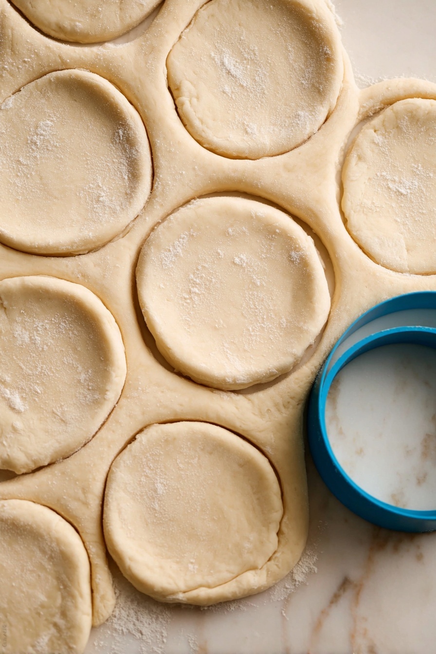 A close-up image shows a woman's hand holding a sugar-coated donut with a rough sugar layer covering the light brown dough. The donut has a small hole in the center, where thick, deep red jam is being filled from a red piping bag held by another woman's hand above. The background features a white marbled textured surface with a blurred white tray beneath, adding warmth to the scene. The lighting highlights the sugar crystals and glossy jam, creating a fresh and inviting look. photo taken with an iphone --ar 2:3 --v 7