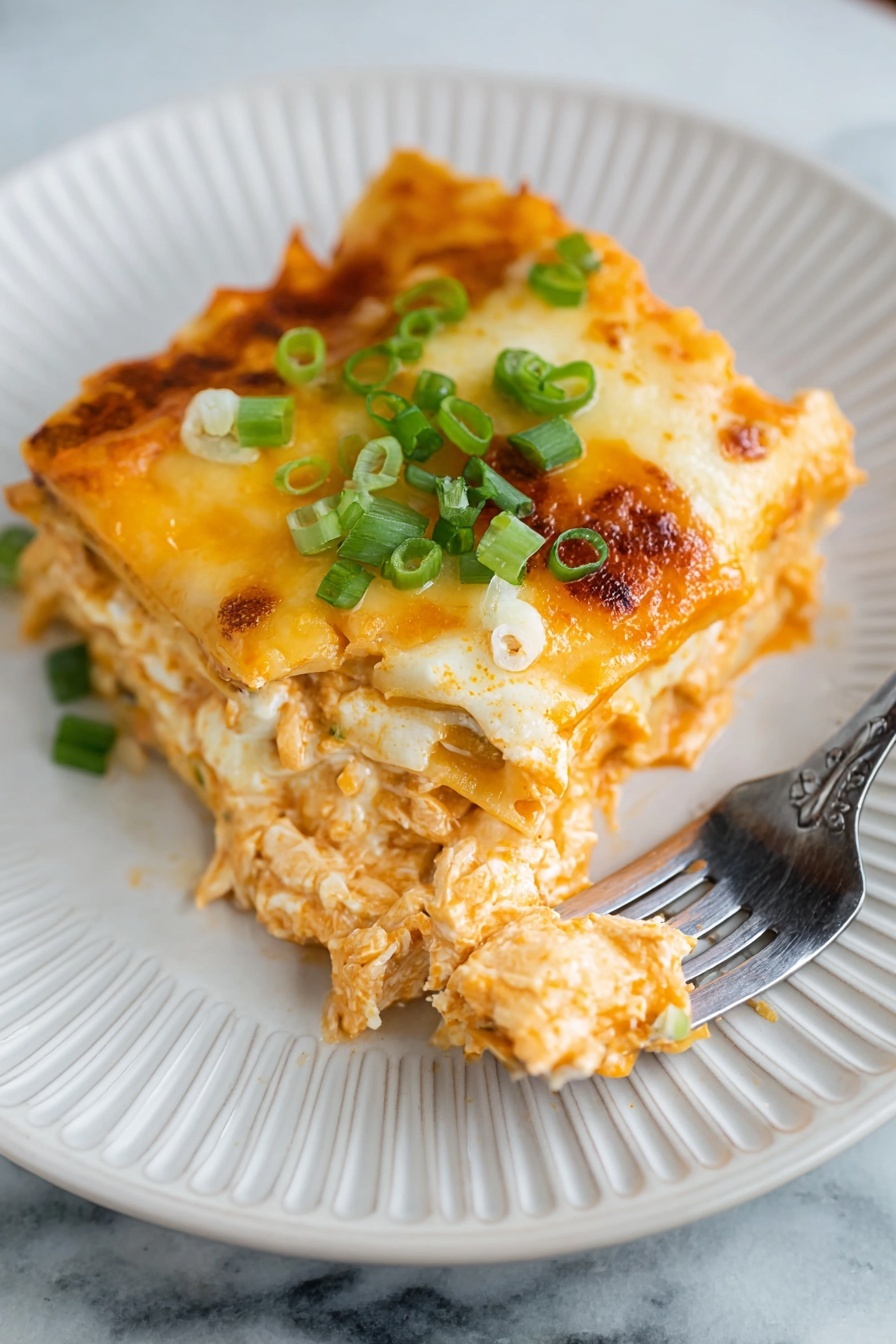 A white rectangular baking dish shows a base layer of bright orange mashed mixture with chopped bits of a cooked orange filling sprinkled evenly on top, accented with small green pieces. A creamy white sauce is being poured over the layered mix from a large spoon held by a woman's hand, creating smooth drips and patches over the orange filling, making the dish look rich and ready to bake. Behind the dish is a clear glass bowl with more of the orange mixture and a wooden spoon resting inside, all placed on a white marbled surface. photo taken with an iphone --ar 2:3 --v 7