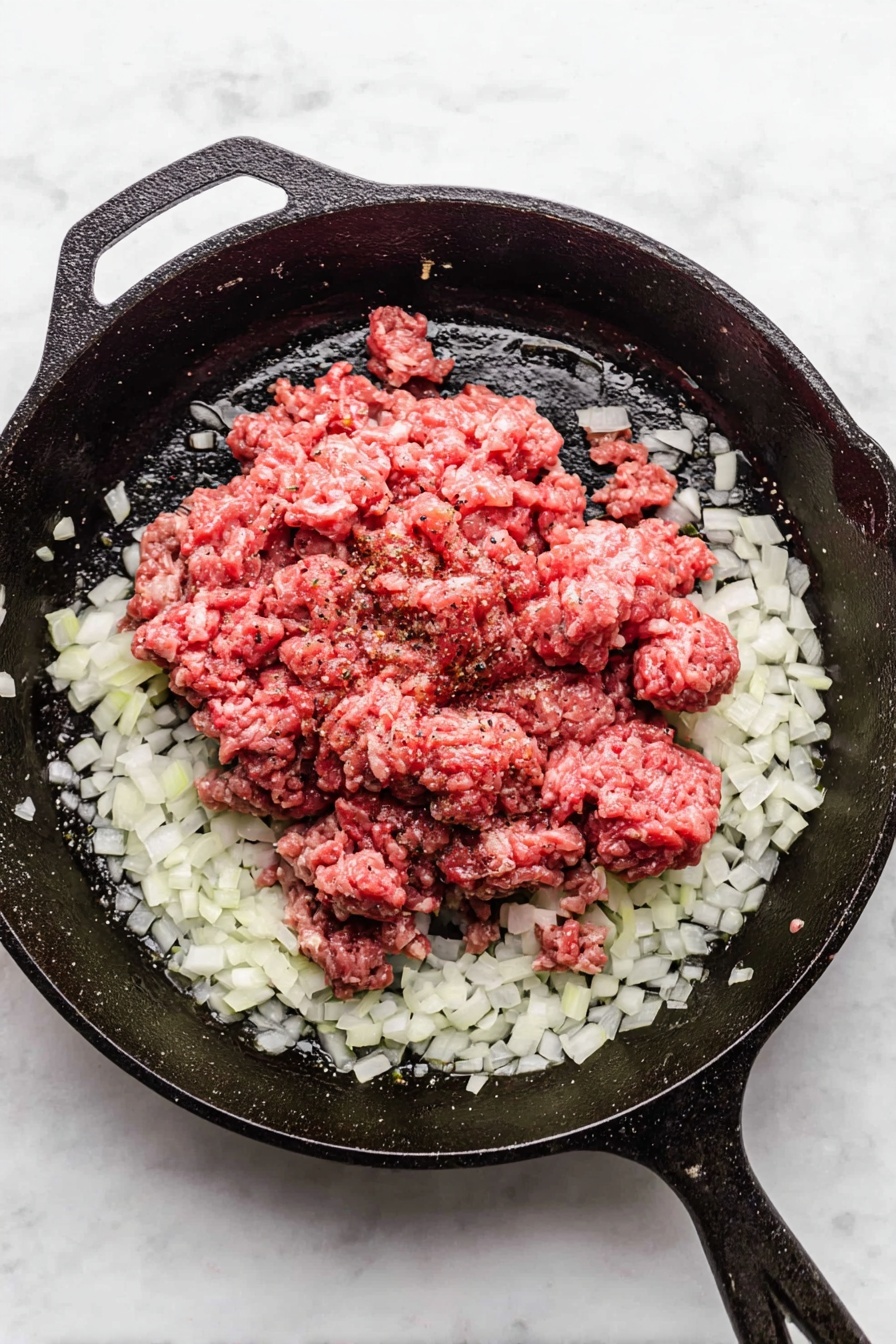 A white plate shows three folded light beige tortillas with light brown spots on the left side, a mound of white rice mixed with small pieces of green herbs on the right side, and a large serving of cooked ground meat with small cubes of light tan potatoes, bright orange carrot pieces, and scattered green peas covering the bottom middle portion, topped with a small bunch of fresh green cilantro leaves. The plate is placed on a white marbled surface with a beige cloth draped casually on the top left corner. Photo taken with an iphone --ar 2:3 --v 7